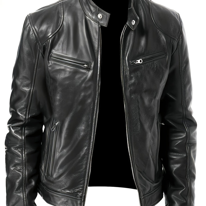 Men’s PU Motorcycle Jacket