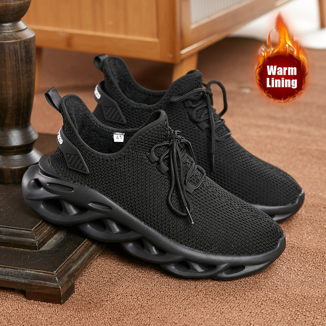 [Men's Running Shoes] Men's Lightweight Breathable Mesh Running Shoes - Large Size Fashion Casual Sports Shoes