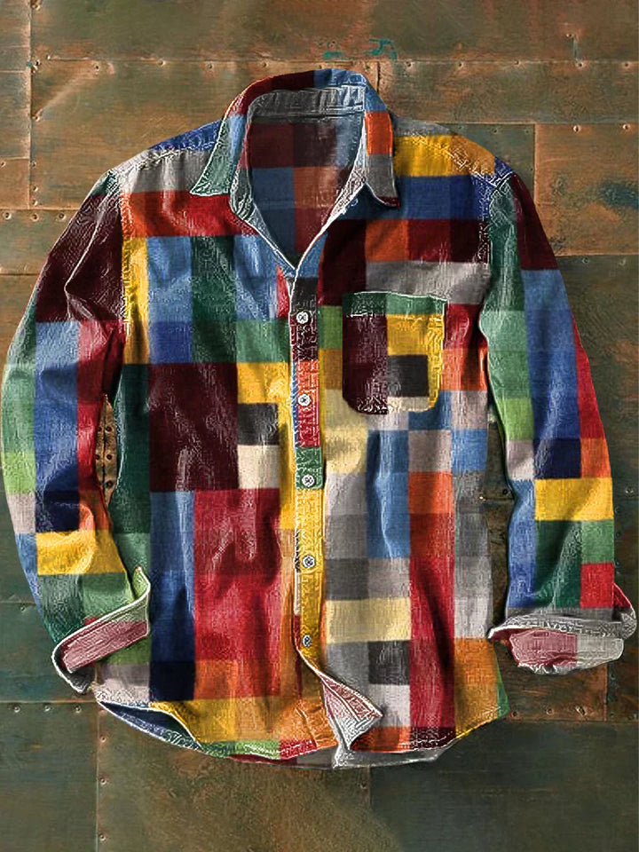 Harold™- Long Sleeve Shirt with Pocket