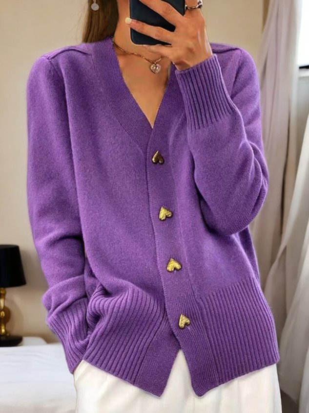 Eleanor™ - Woolen Cardigan.