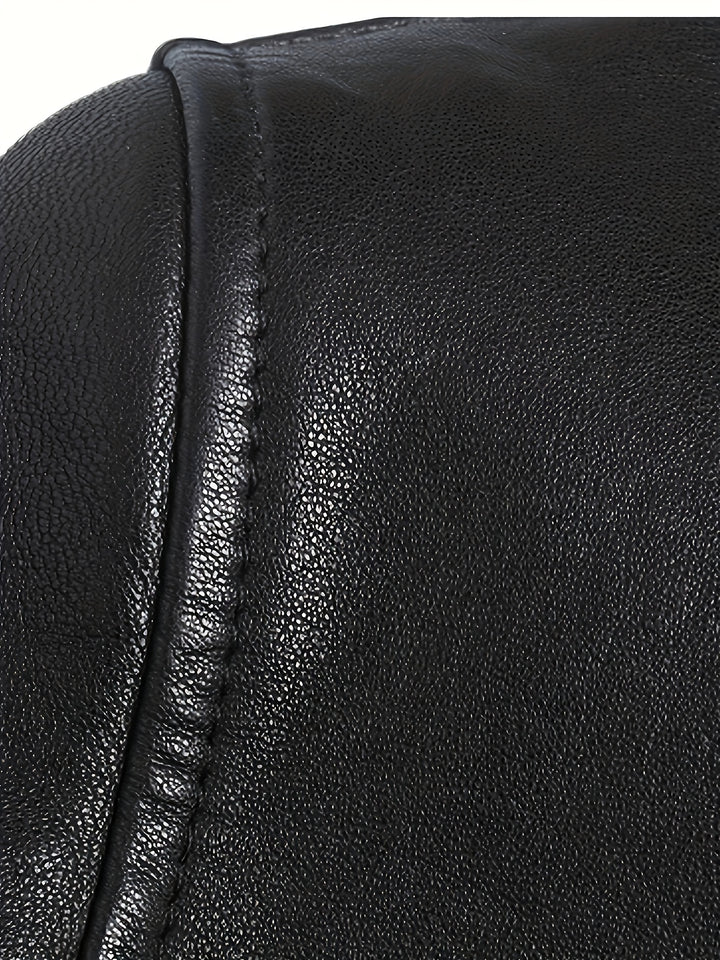 Men’s PU Motorcycle Jacket