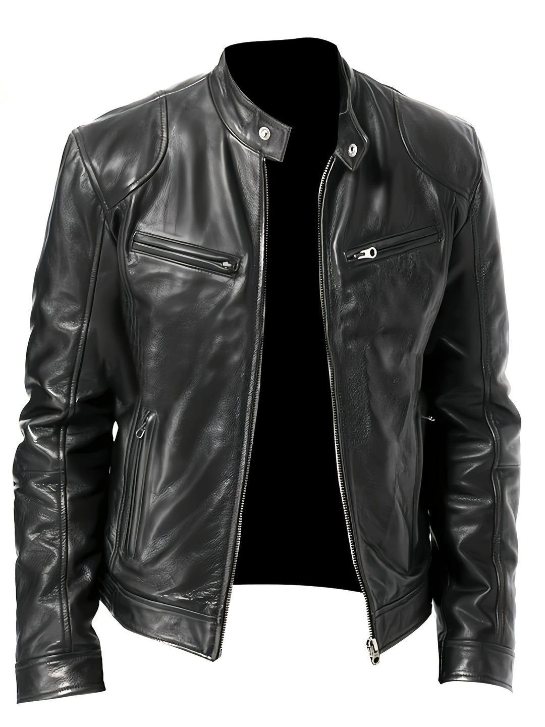 Men’s PU Motorcycle Jacket