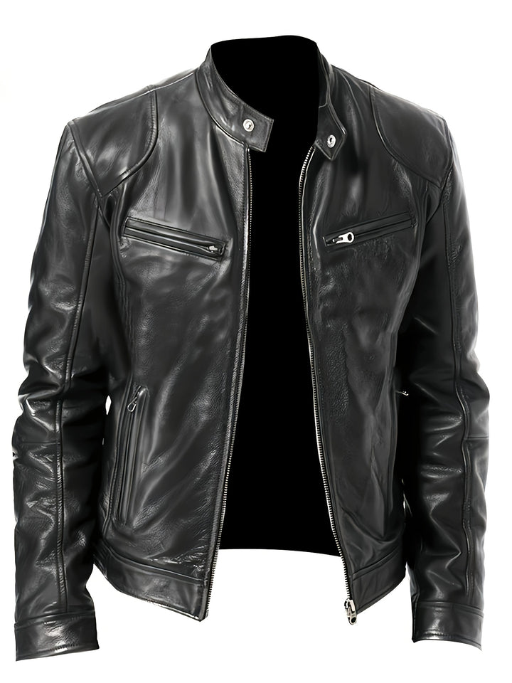 Men’s PU Motorcycle Jacket