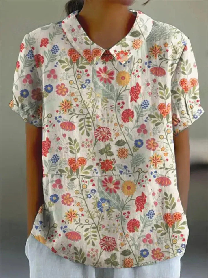 Ragnhild™ | Blomstret Skjorte