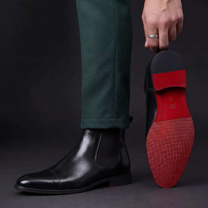 Men`s Calvino Leather Chelsea Boots