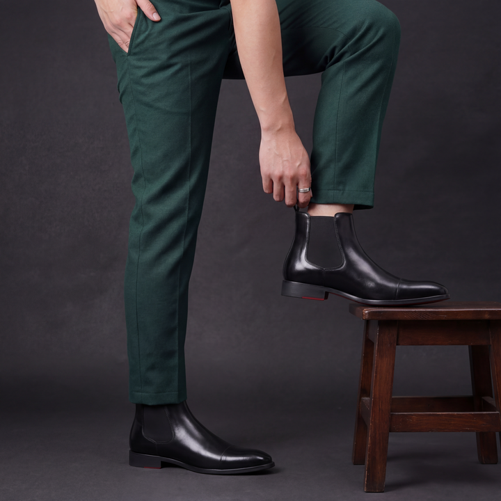 Men`s Calvino Leather Chelsea Boots