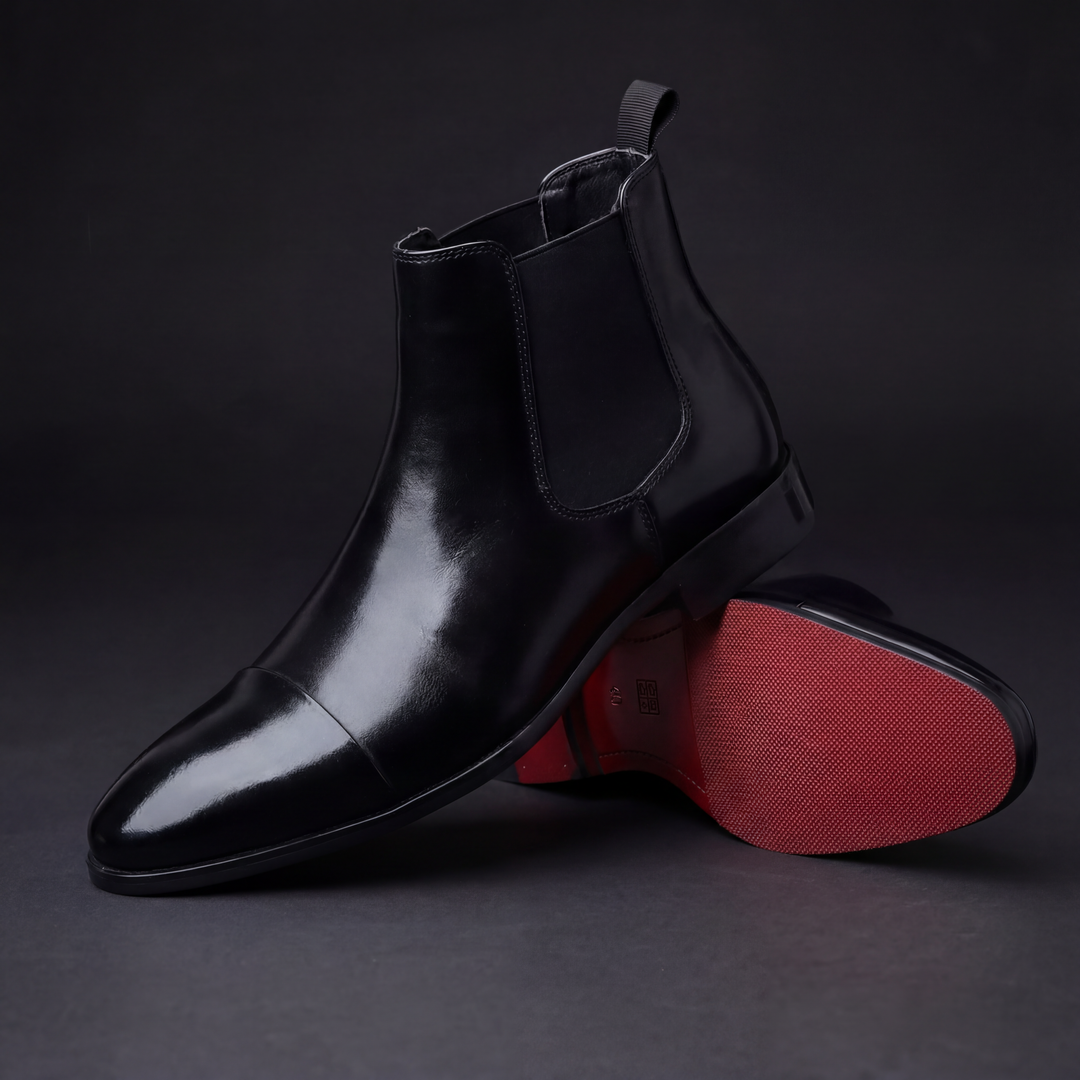 Men`s Calvino Leather Chelsea Boots