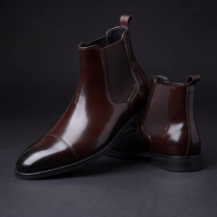Men`s Calvino Leather Chelsea Boots