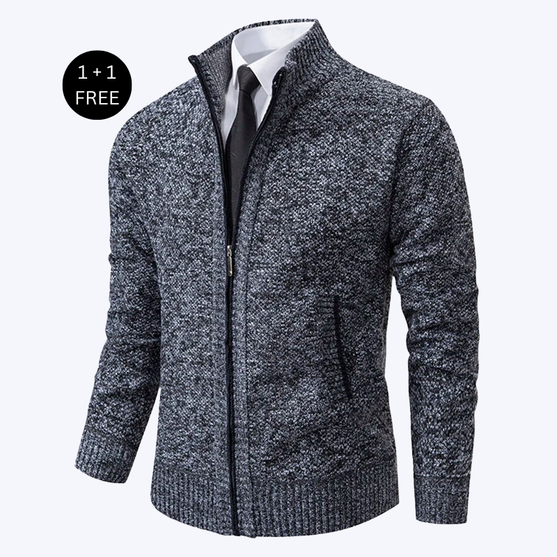 Calvin™-  Casual Zipper Cardigan