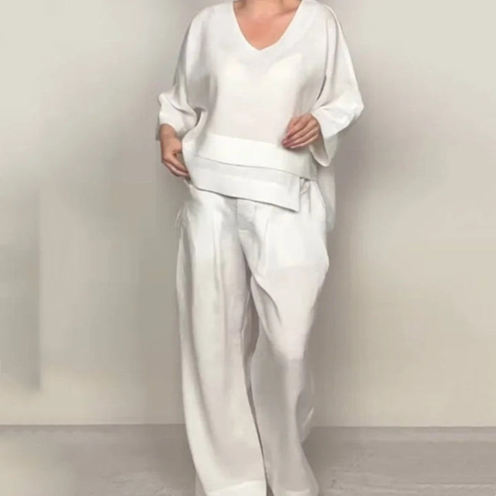 Elisabetta ™  –  Cotton Linen 2-Piece Set