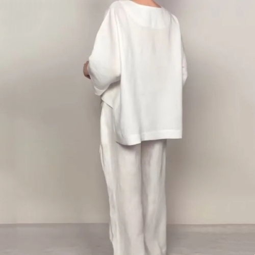 Elisabetta ™  –  Cotton Linen 2-Piece Set